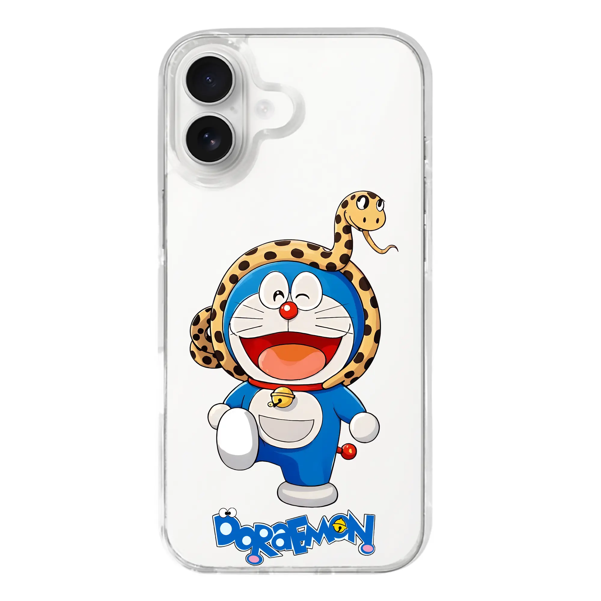 ドラえもん グッズドラえもん - iPhone 17シリーズ 透明スマホケース – 薄型・耐衝撃・精密フィット保護カバー